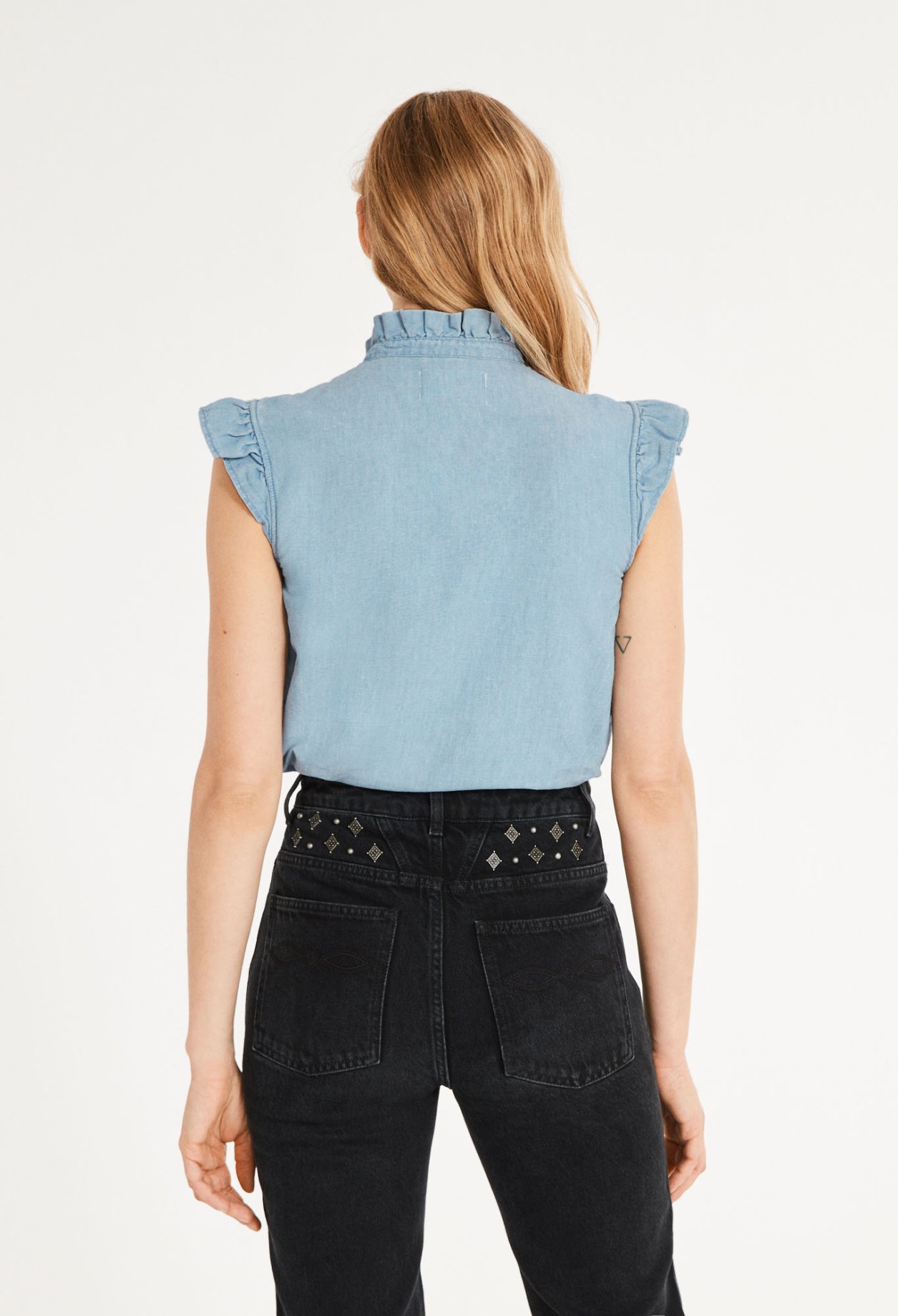 Top bleu