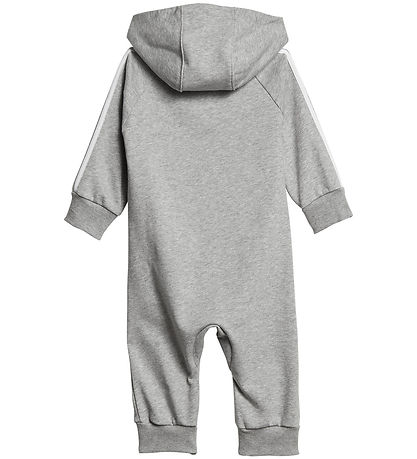 adidas Performance Strampler - I 3S FT ONESIE - Grau/Weiß