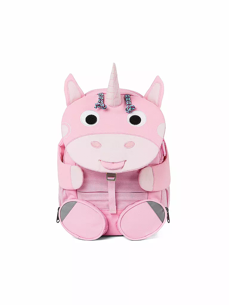 AFFENZAHN Kinder Rucksack Große Freunde - Einhorn rosa