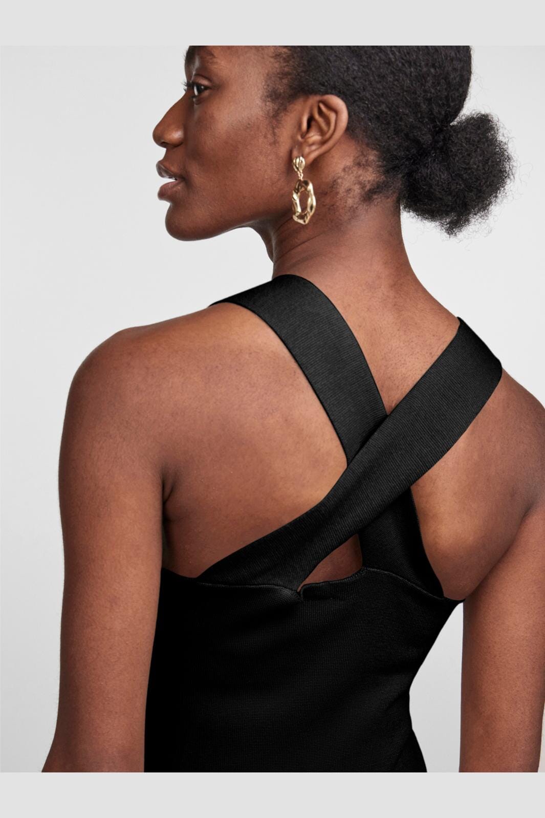 Y.A.S Yasemil Strap Midi Knit Dress