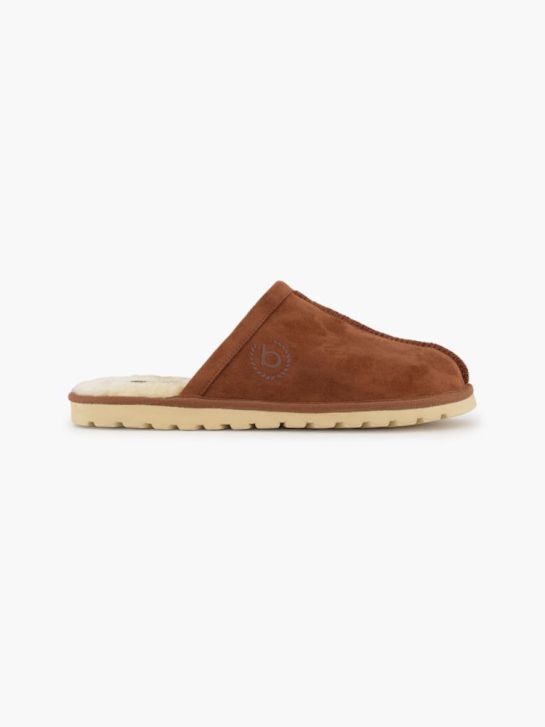 bugatti Hausschuh Cognac