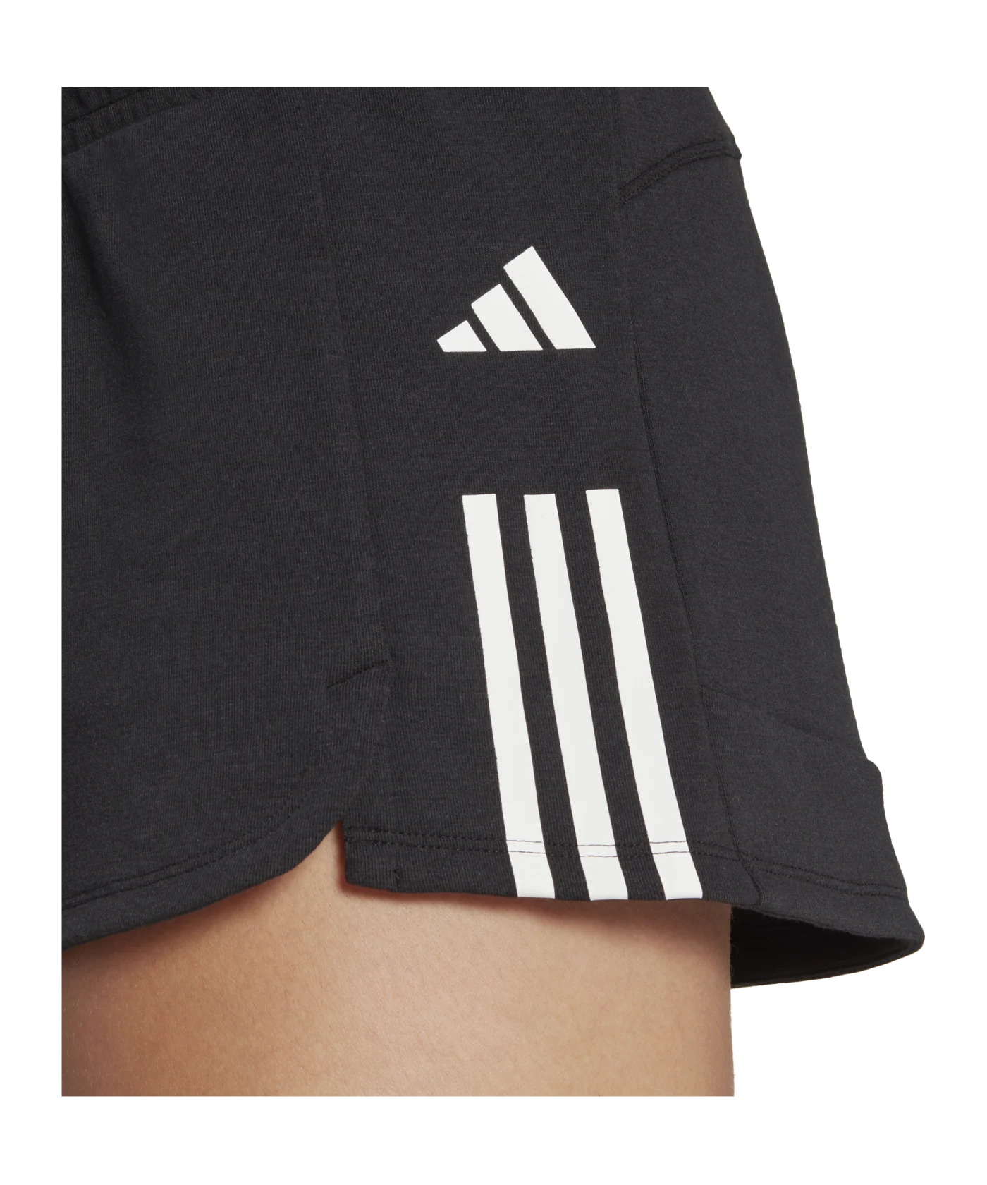 adidas 3-Stripes Pacer Short Damen Schwarz Weiss