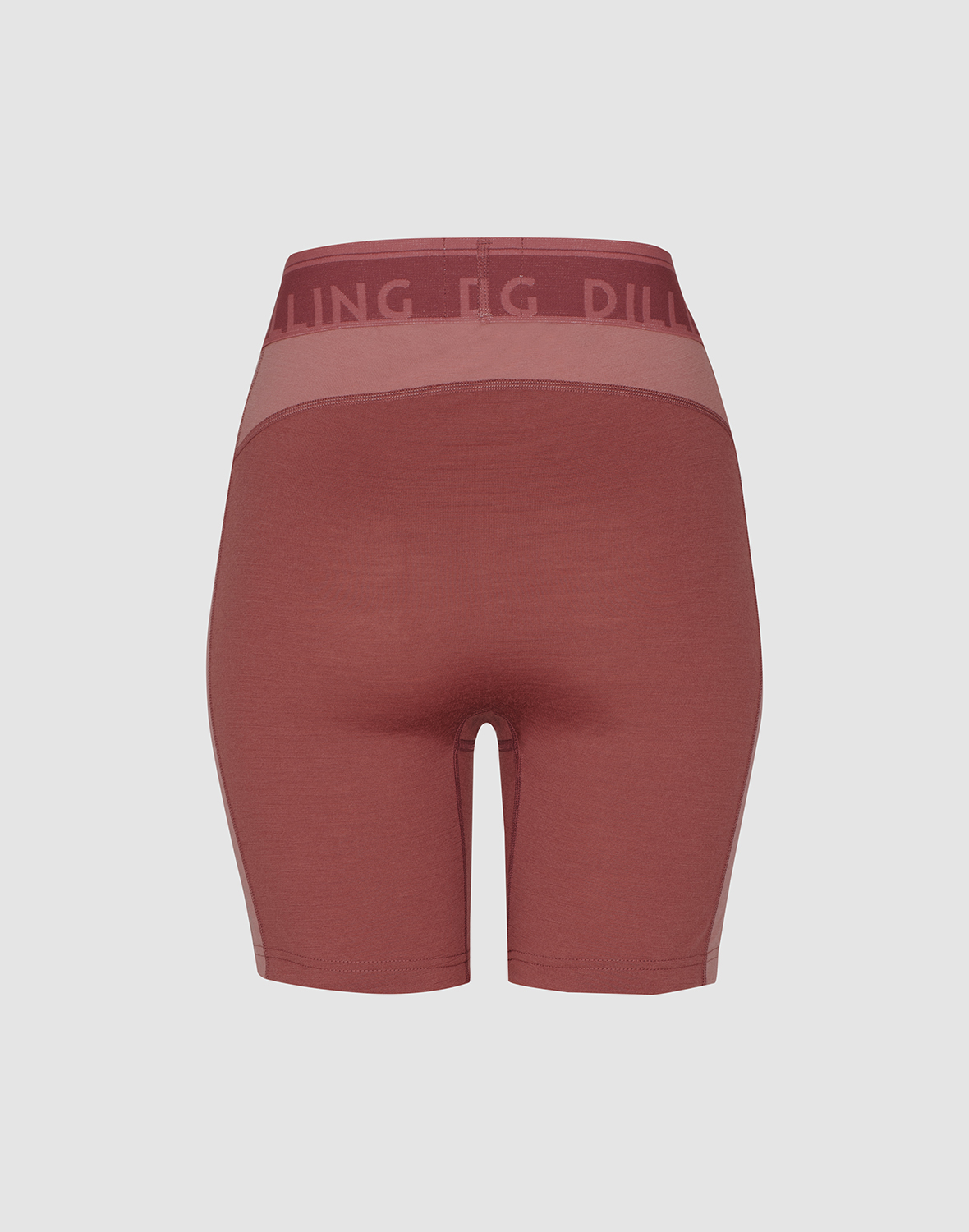 Shorts van merinowol voor dames in Mos