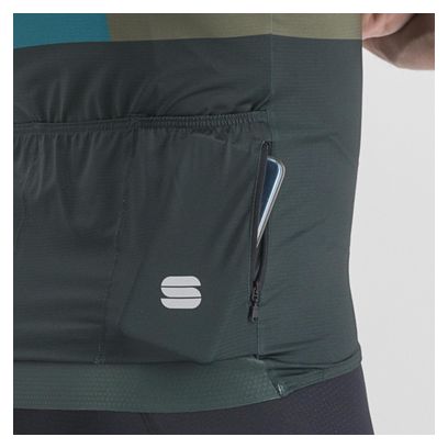 Maillot Manches Courtes Sportful Snap Violet/Bleu