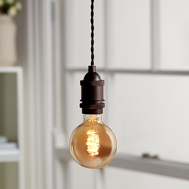 Ampoule LED globe E27 250lm 5W = 25W Ø9.5cm Diall blanc chaud