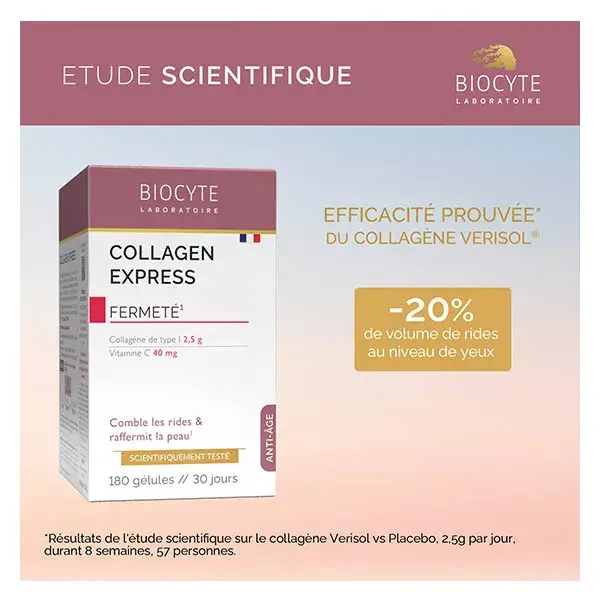 Biocyte Collagen Express Firming Wrinkle Filler 180 Cápsulas