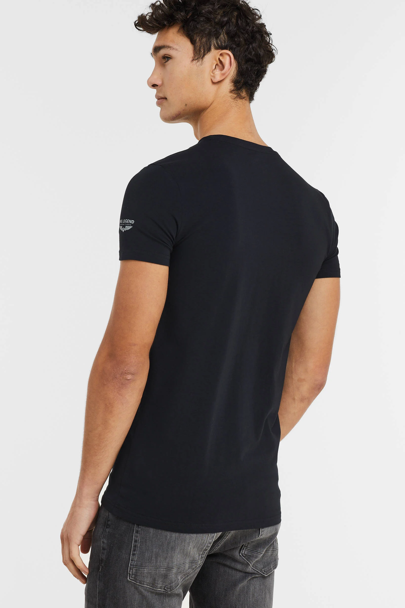 PME Legend basic T-shirt (set van 2) 999 black