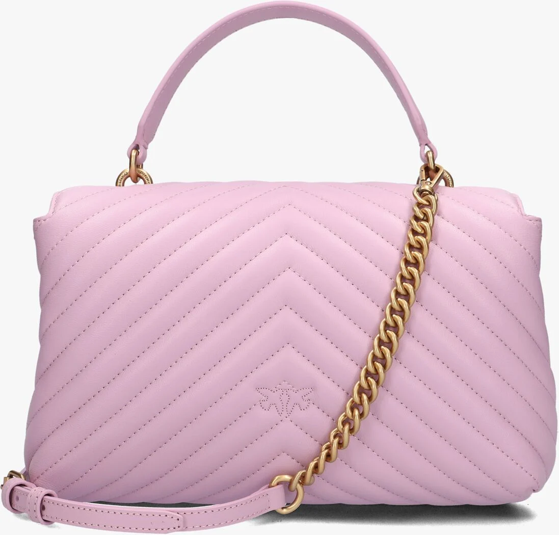PINKO paarse pinko handtas love lady puff classic cl