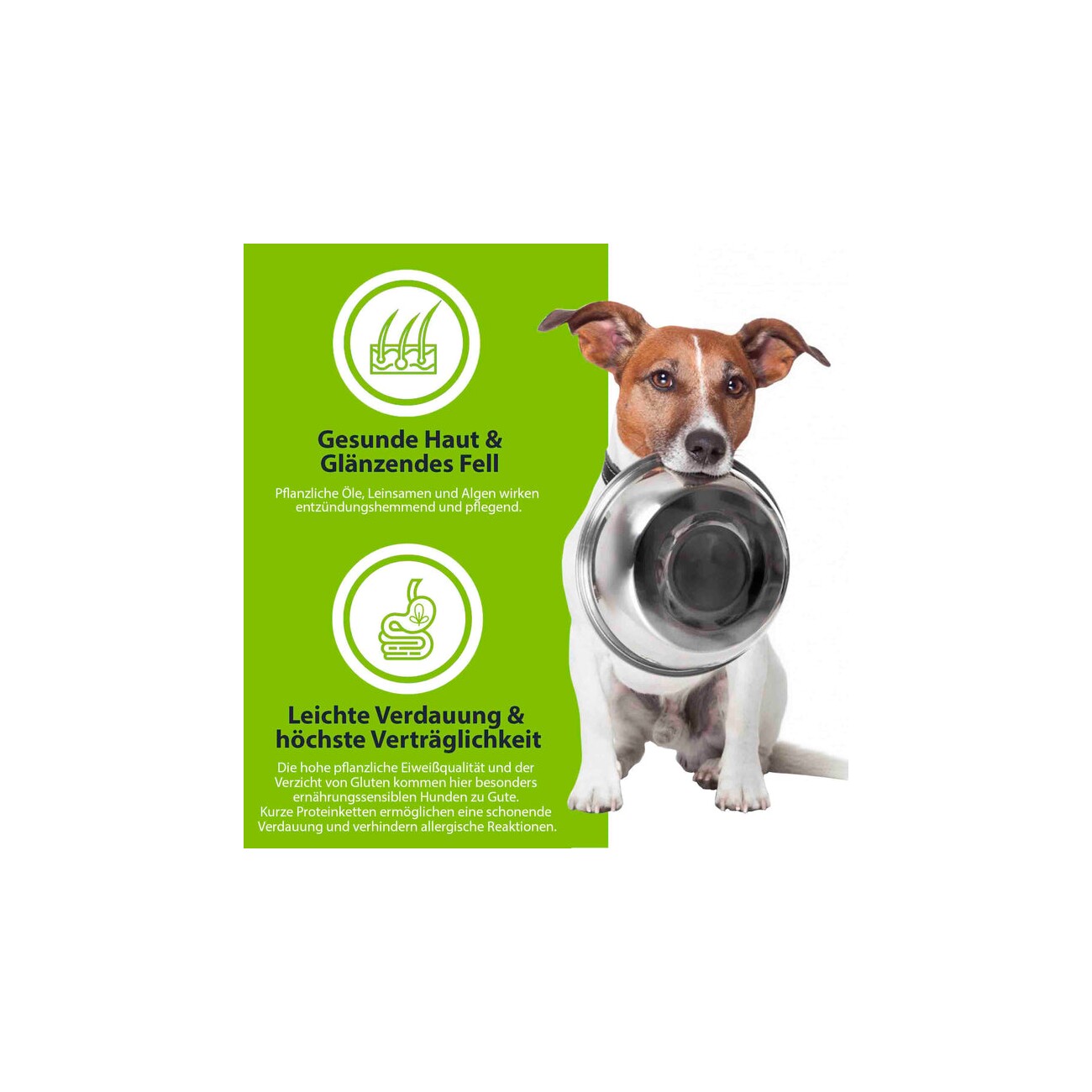Balloony.pet German Shephy Hundefutter Vegan Protein 500 g