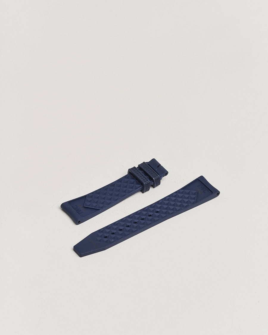 IWC Pre-Owned IWC Rubber Strap 22mm ECAM