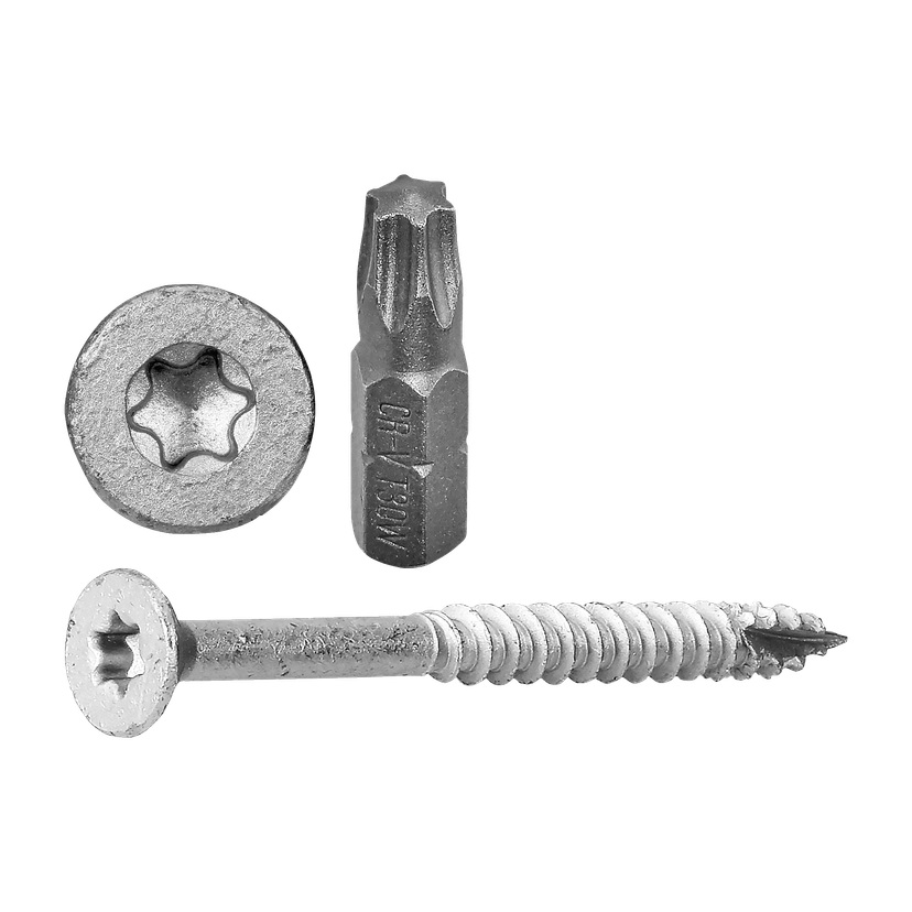 Treskruer 150-pk 6x70 mm