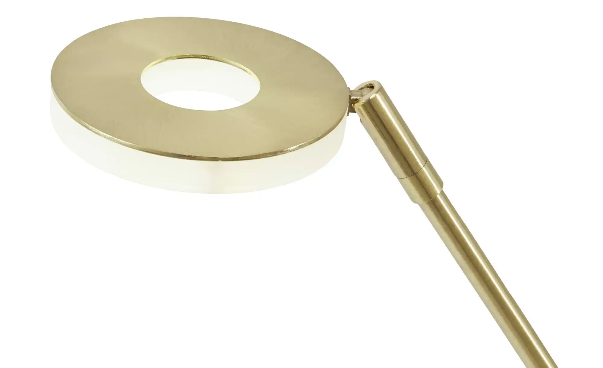 Fischer-Honsel LED-Schreibtischleuchte, Messing-matt mit Dimmer