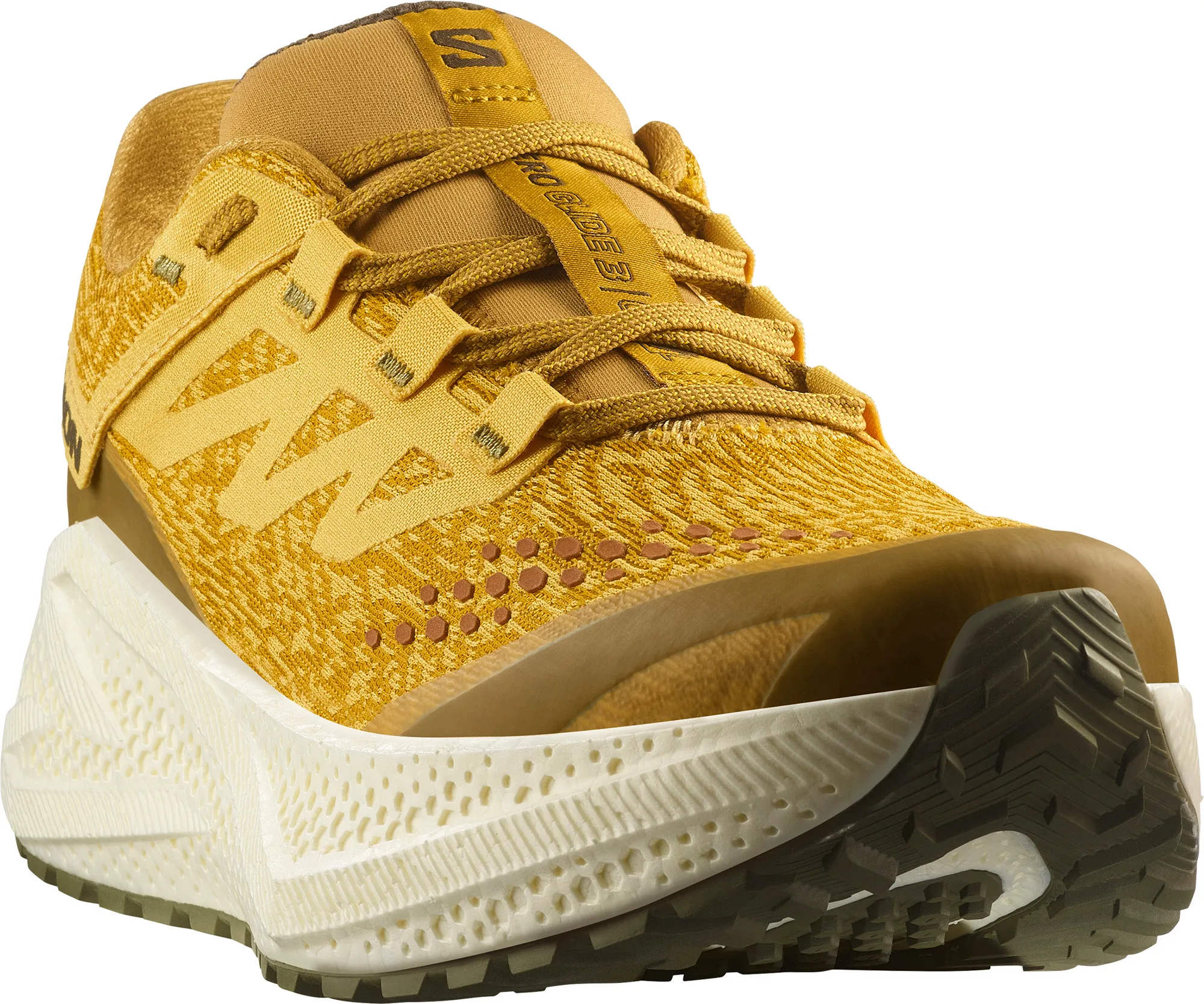 Salomon Men's Aero Glide 3 Grvl Spicy Mustard/vanilla Ice/deep Lich
