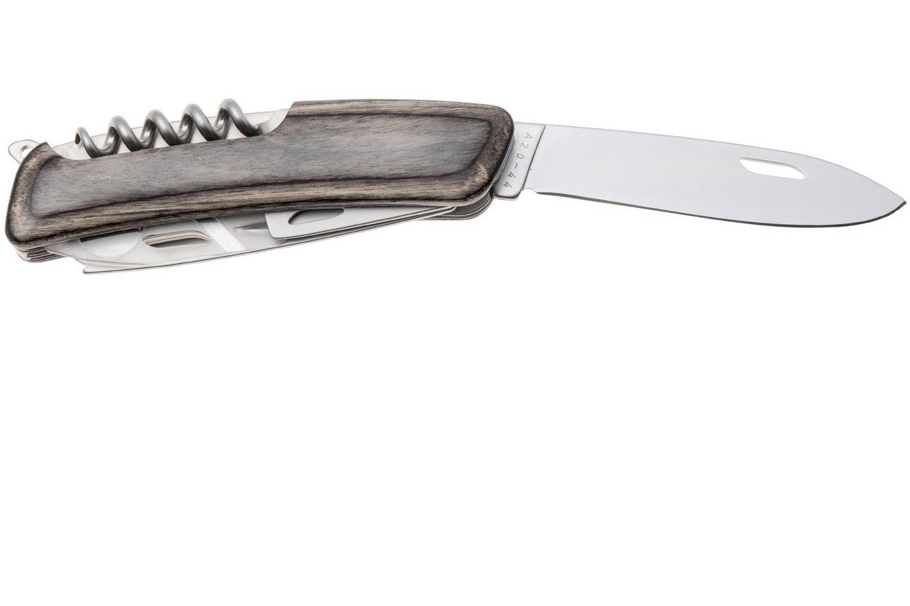 Swiza HO05R-TT AM, KHO.0096.6510, Laminate Black, Zwitsers zakmes, 7 tools