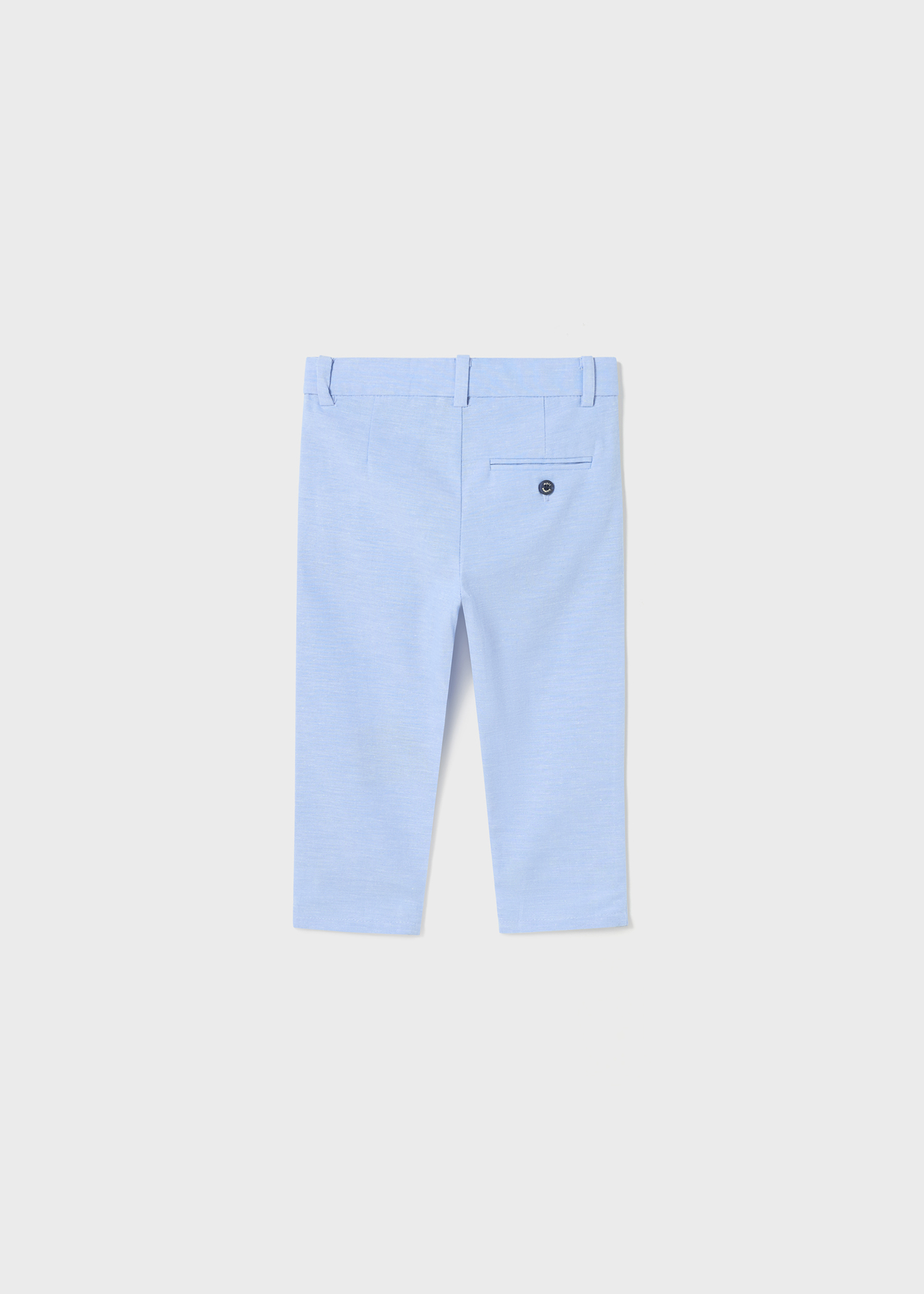 Calças chino de linho para bebê