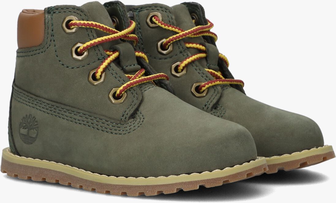 TIMBERLAND groene timberland veterboots pokey pine 6in boot kids