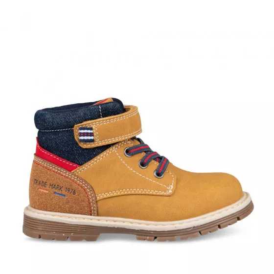 Bottines JAUNE CHARLIE & FRIENDS