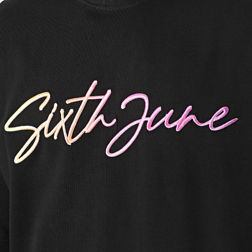 Tee Shirt Oversize Large 23355 Noir