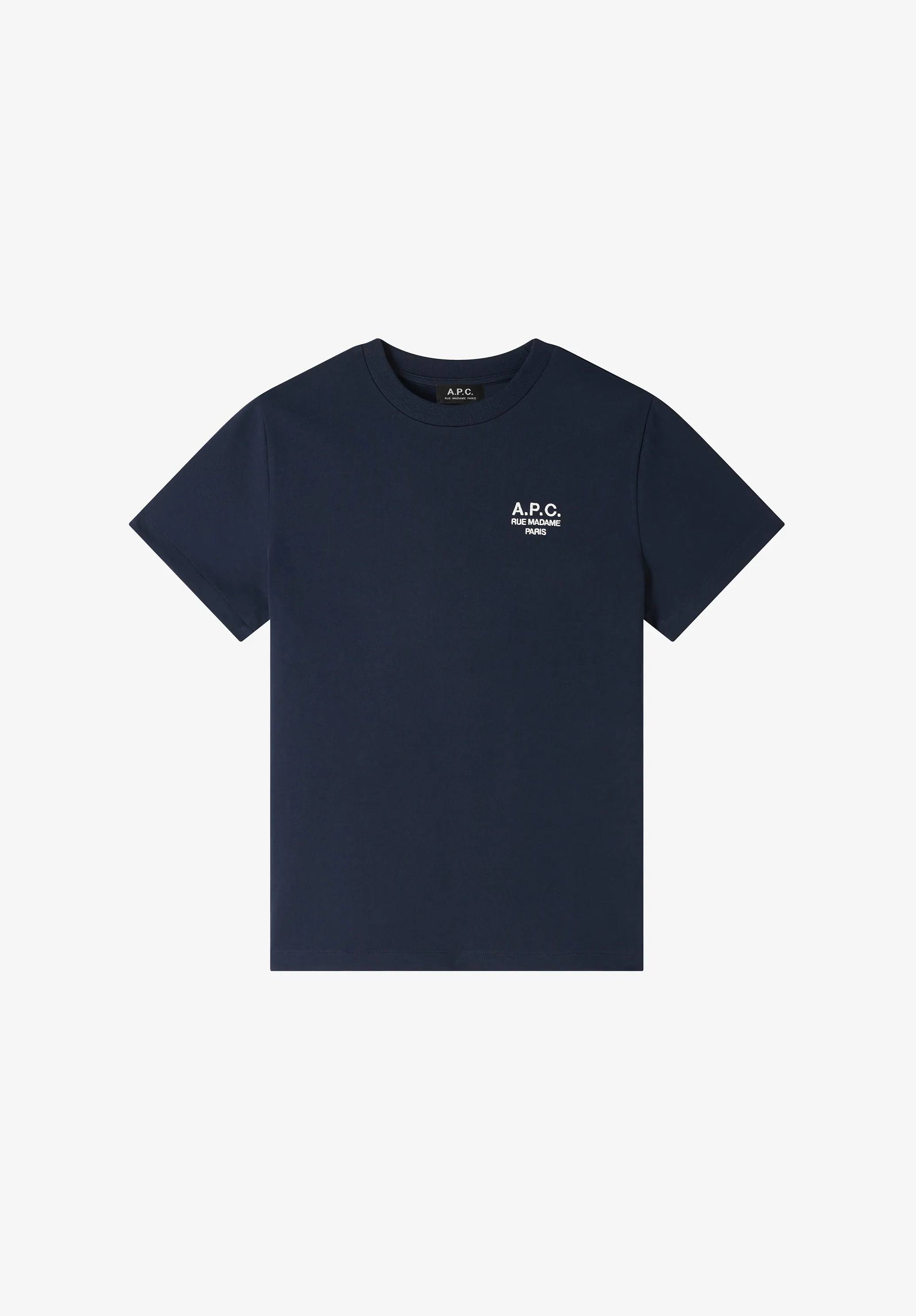 t-shirt standard rue madame GOTS - Dark navy/ecru