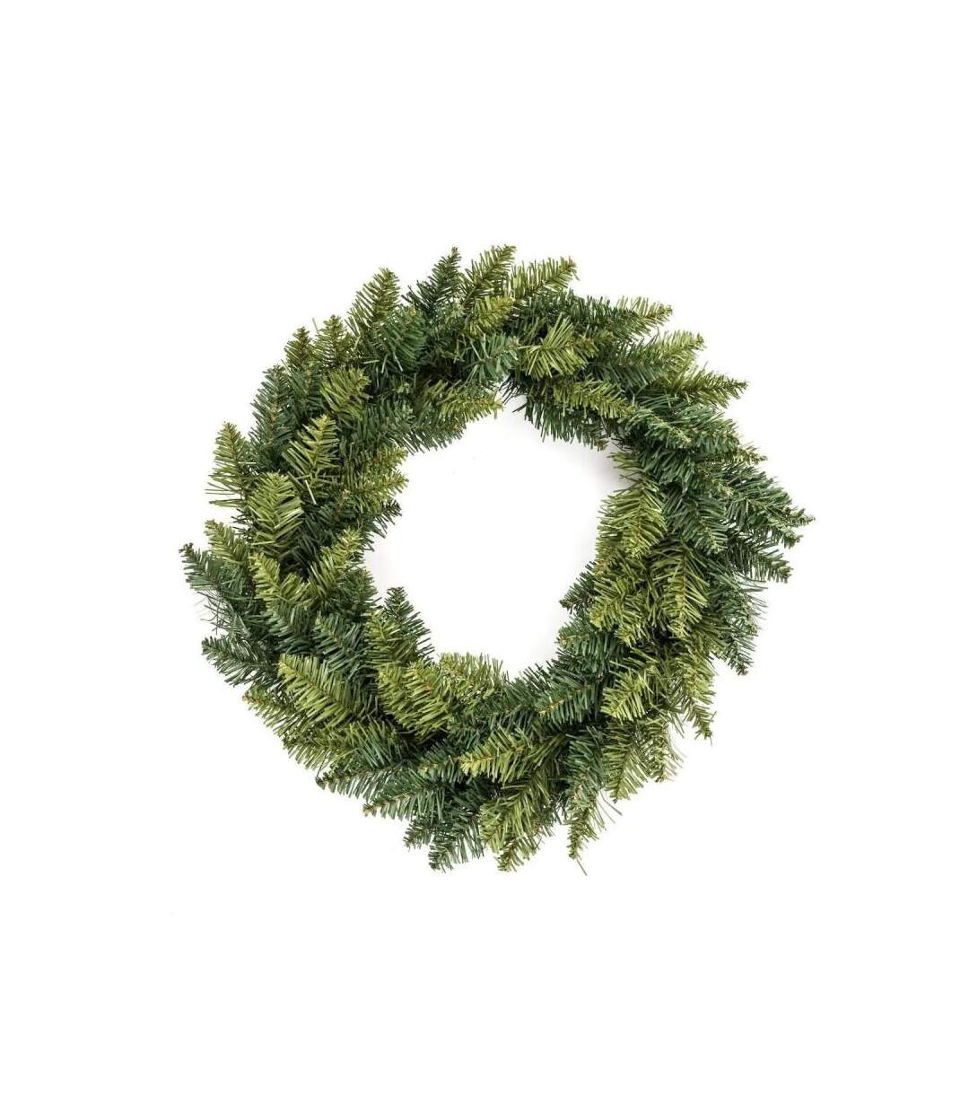 Couronne de Noël Déco Blooming 40cm Vert