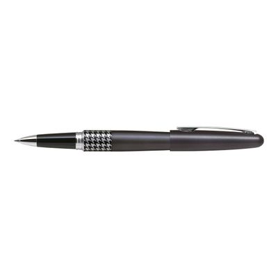 Pilot Retro Pop - Roller gris / pied de poule - pointe 0,7 mm