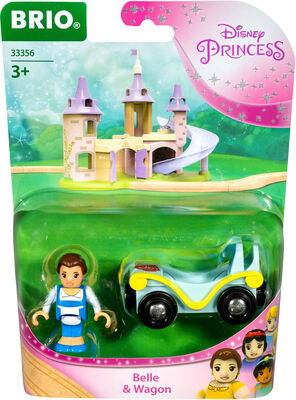BRIO 33356 Disney Princess Belle & Vogn