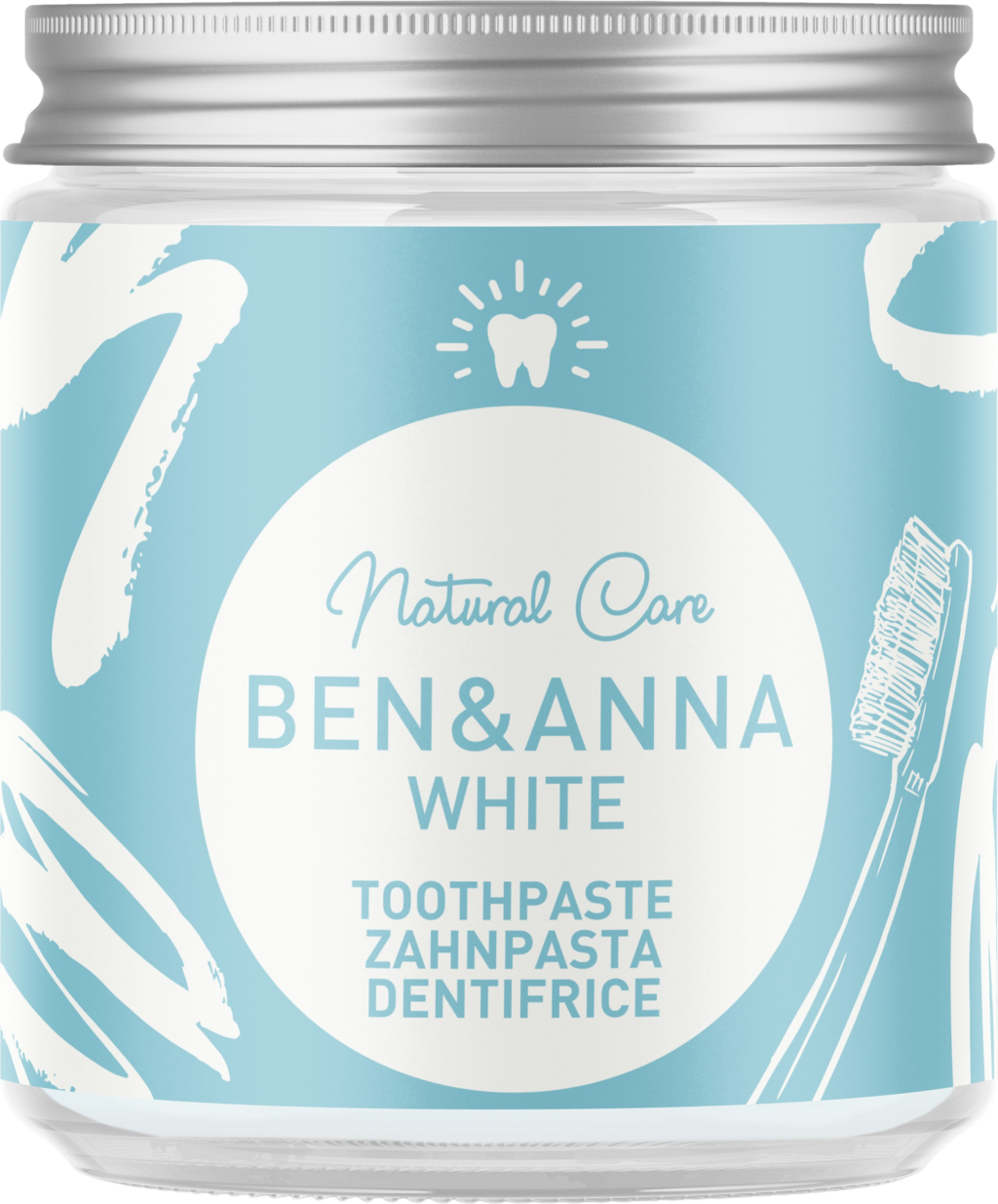 BEN & ANNA  Zahnpasta White, 100 ml