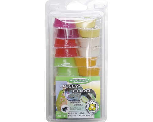 Reptielenvoer DRAGON Jelly-Food Mix Pack 20 stuks à 16 g
