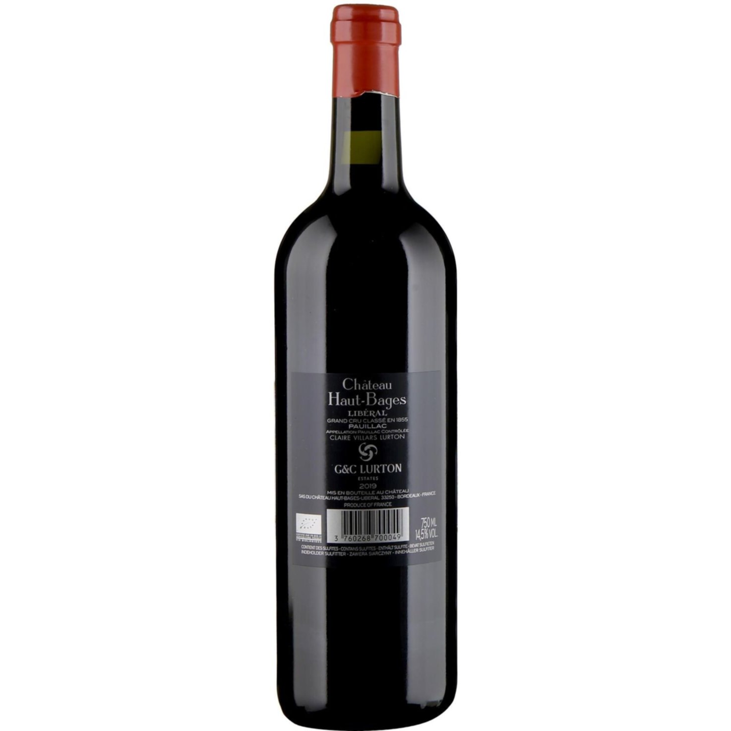 Château Haut-Bages Libéral Pauillac AOC 5ème Cru Classé -75cl