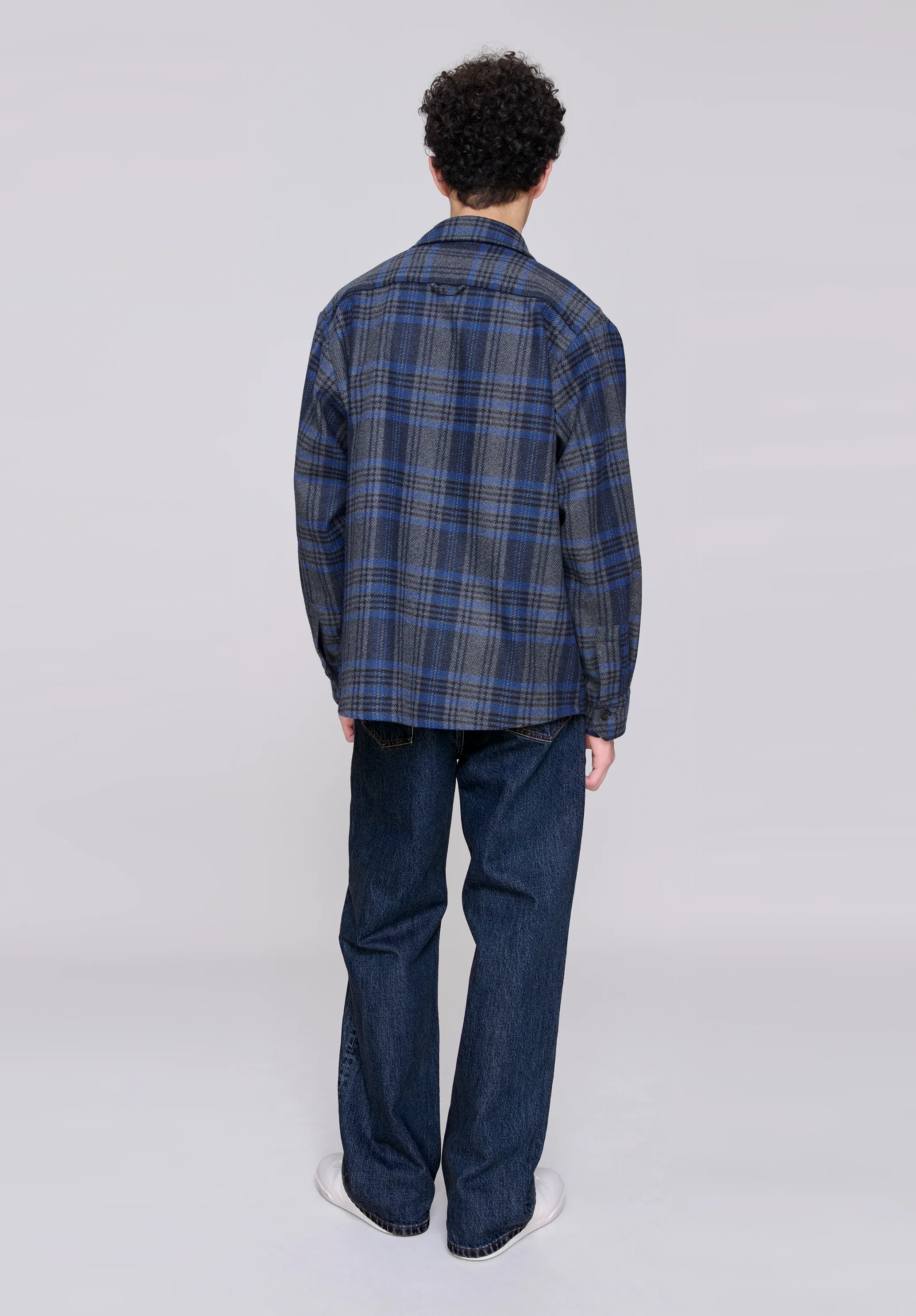 surchemise bobby - Gris chine