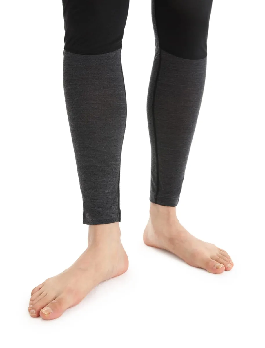 Icebreaker Women's 125 Zoneknit™ Leggings Black/Jet Heather/Cb