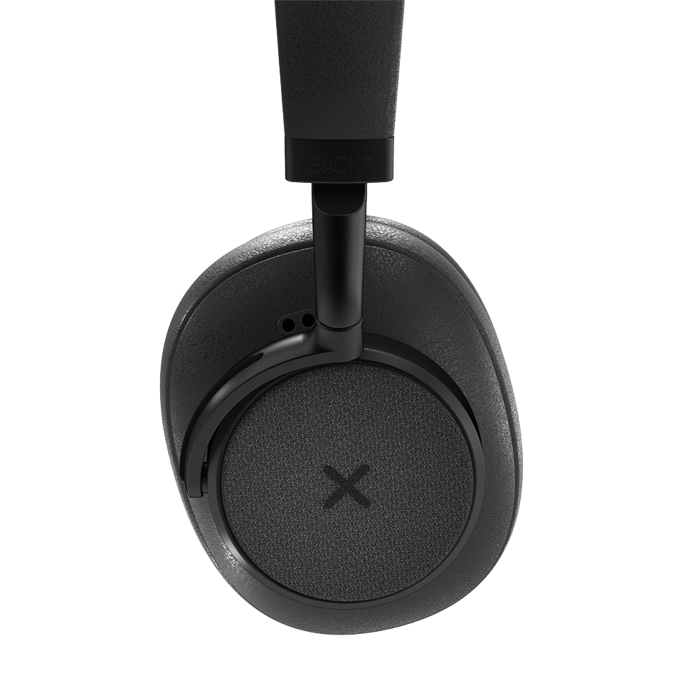 SACKit - Touch 400 Hybrid ANC Over-Ear Hovedtelefoner - Sort