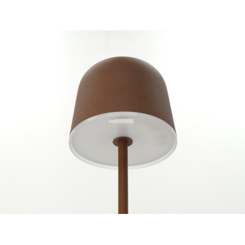 Eglo USB oplaadbare buitenlamp Mannera 2.2W kastanjebruin