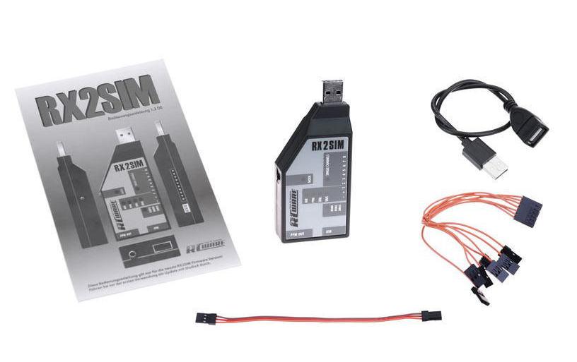 Dongle RX2SIMKabelloser USB-Adapter für Simulatoren