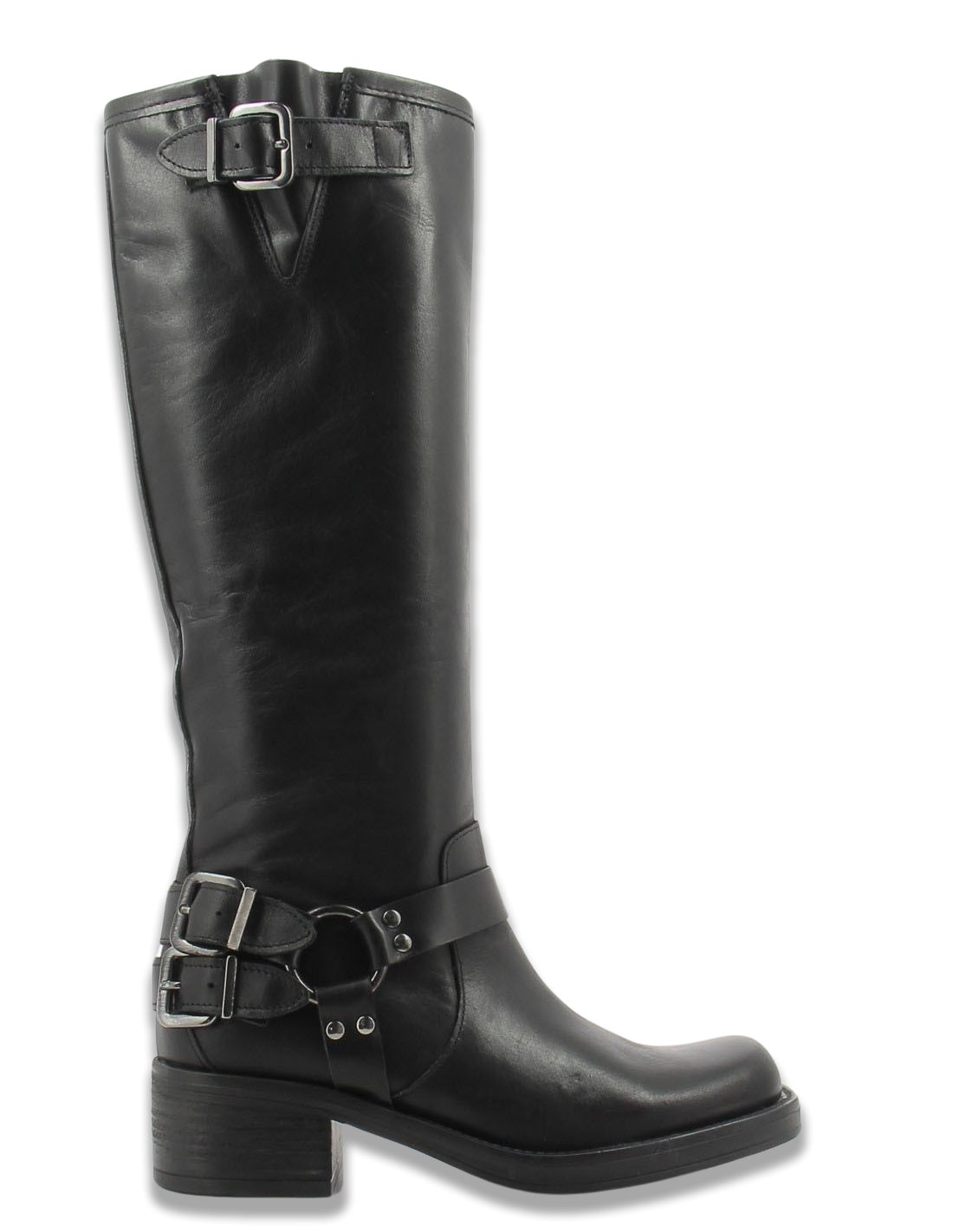 kharisma Bottes Femme Arlington Cuir Noir