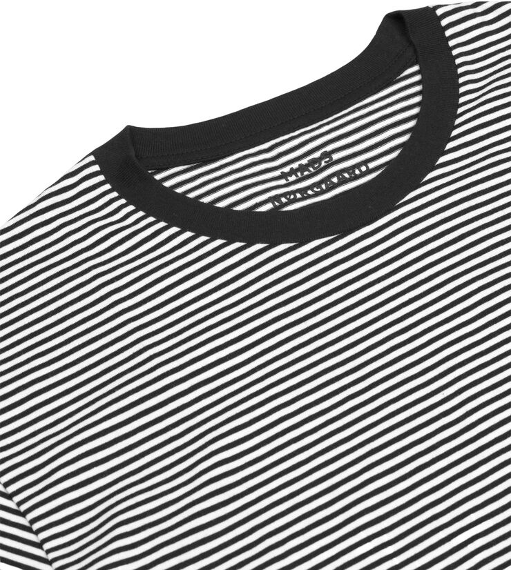 Mads Nørgaard - Copenhagen Organic Mini Thor Tee Sort/hvid