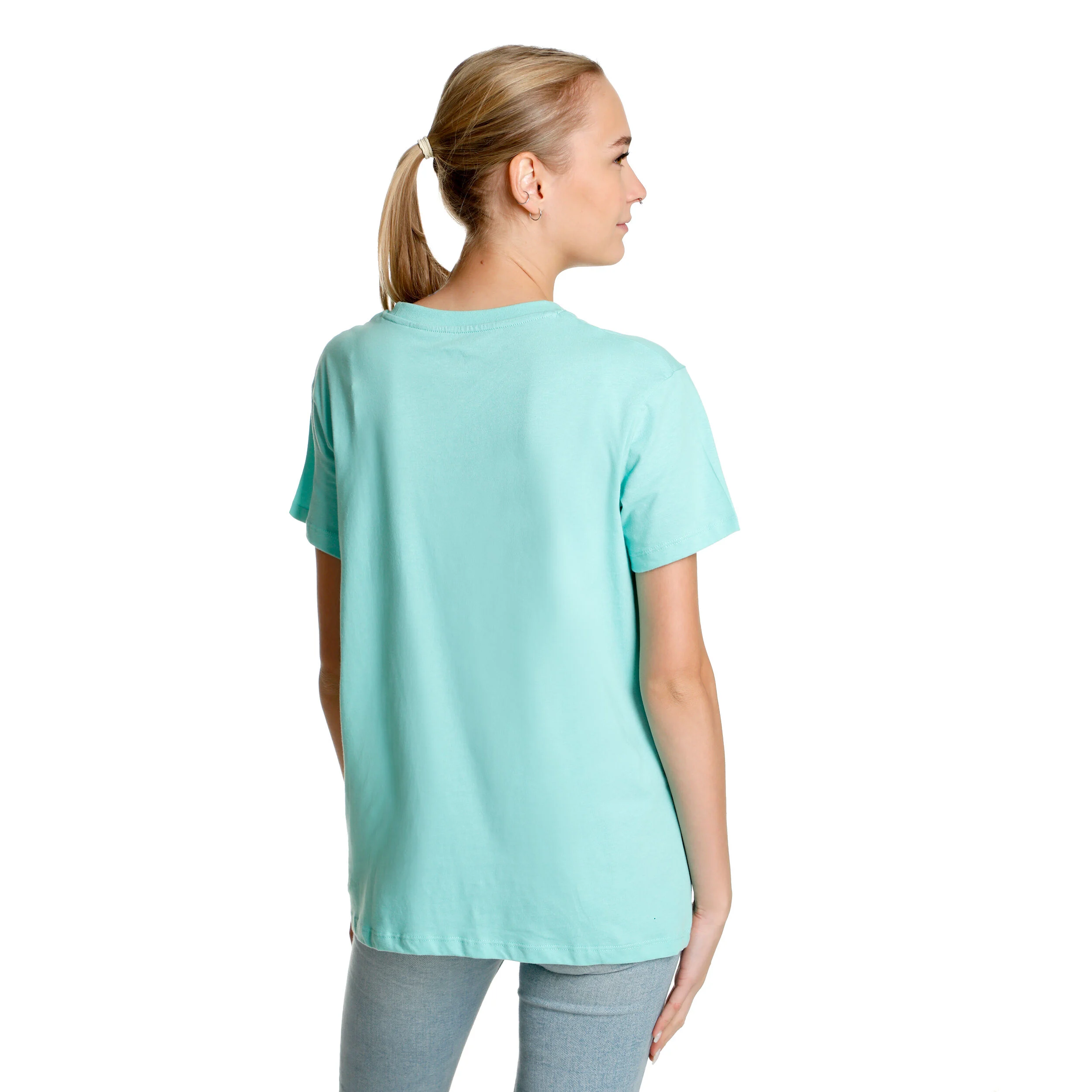Australian Open AO Floral Logo T-shirt Femmes - Turquoise , Multicouleur