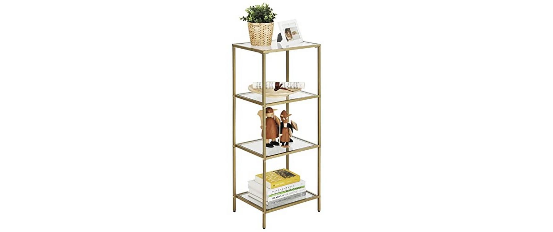 Regal 40 x 30 x 95 cm, GoldStandregal