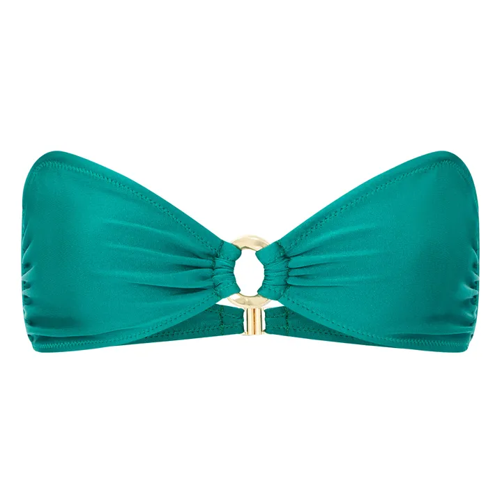 Alma Deia Maillot de bain bustier | Vert émeraude