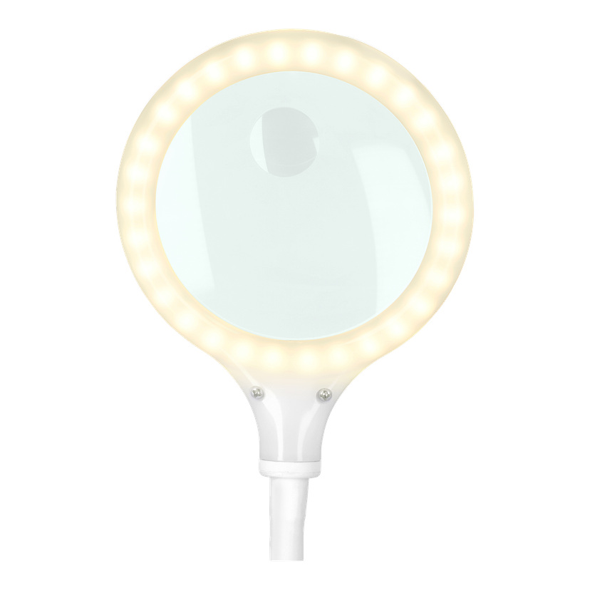 Bordlampe med forstørrelse LED 480 lm 6 W 3000 K
