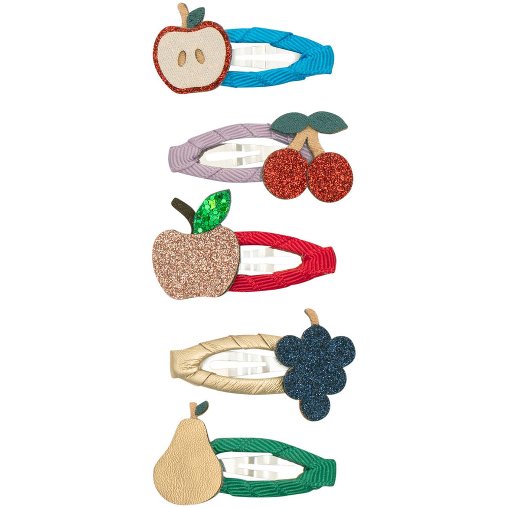 Køb Mimi & Lula 5 Hårspænder - Mini Fruity Mushroom Village