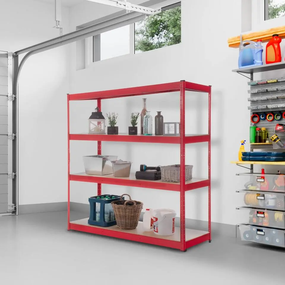 CLP Stellingkast Schwerlastregal Metaal - rood