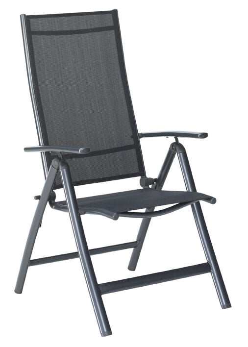 Lesli Living Prego - Tuinstoel - Zwart - 6x67x45 cm