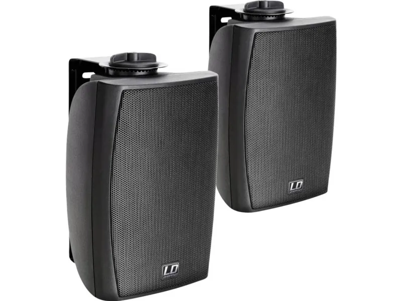 LD Systems LDCWMS42B Væghøjttalere 40 W 8 Ω Sort 1 Paar