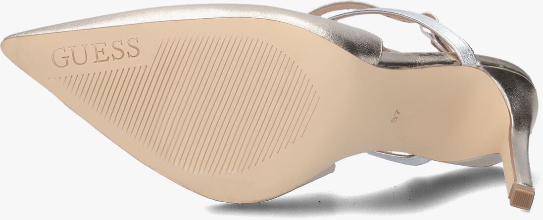 GUESS gouden guess sandalen amazie