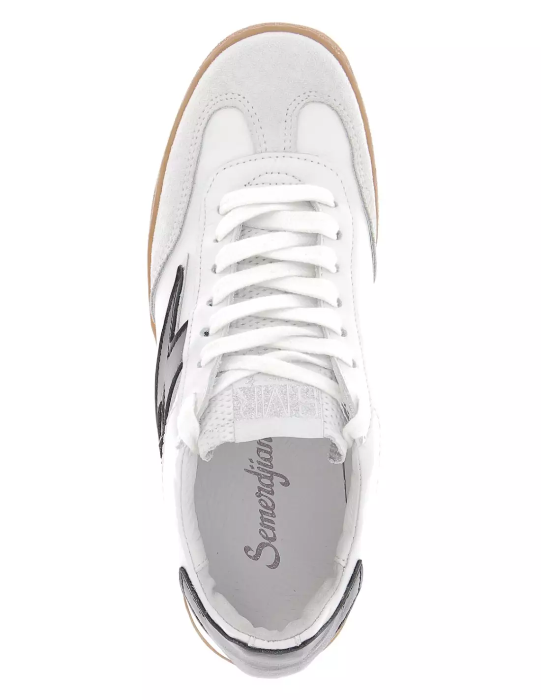 SMR - SEMERDJIAN RISY - Baskets Blancnoir