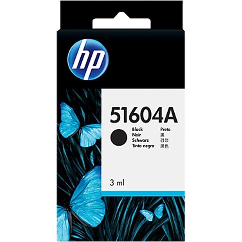 Cartouche HP 51604A noire pour imprimante jet d'encre