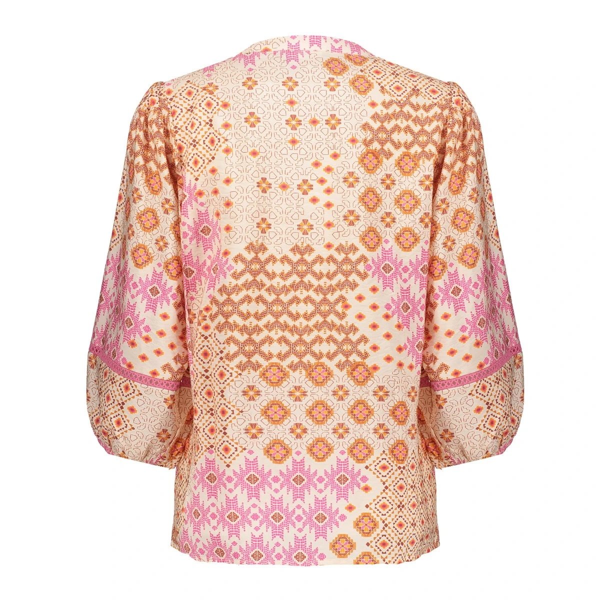 Dames Blouse 25015 blouse streep oversized