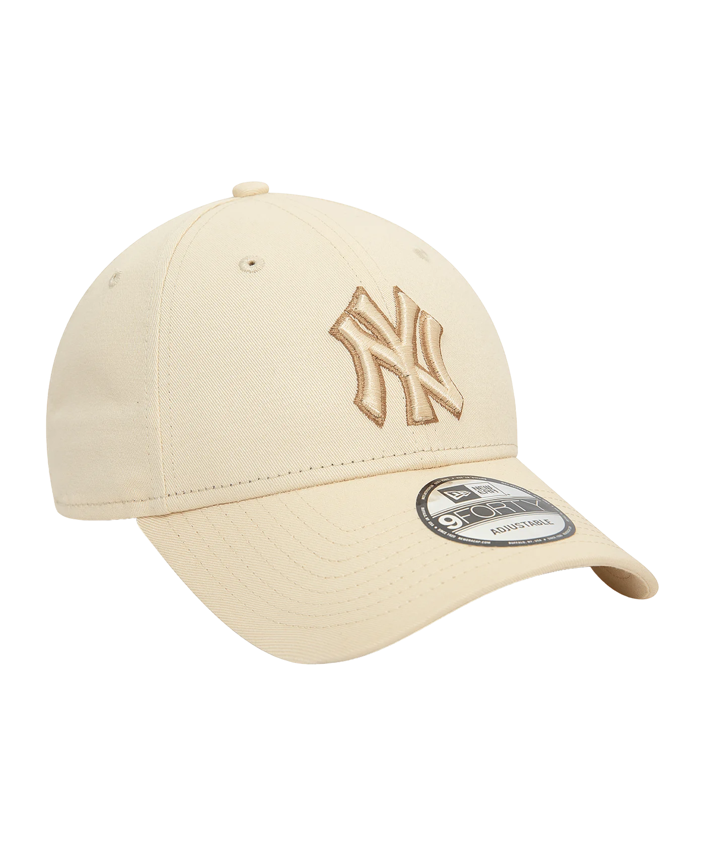 New Era MLB New York Yankees Team Outline 9Forty Cap Beige
