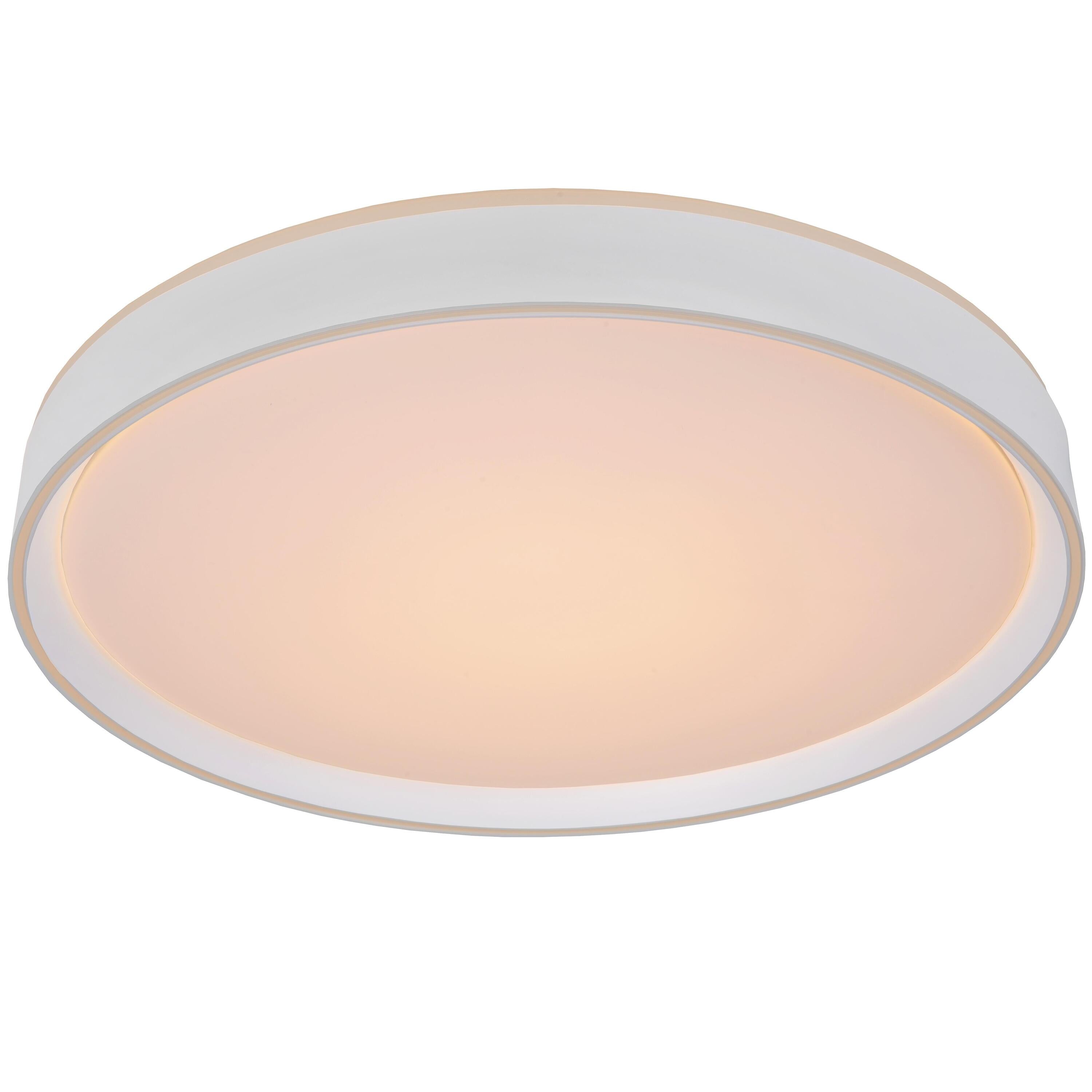 Nuria plafondlamp LED Ã50 wit